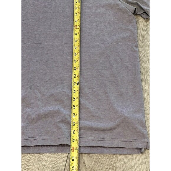 Travis Mathew Golf Polo Mens XXL Purple Preppy Casual Golf Shirt - Picture 5 of 6